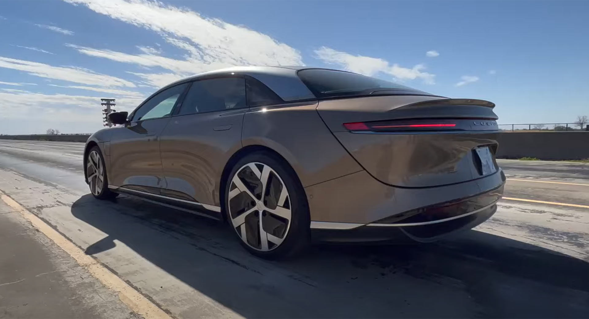 Lucid Air Does Four-Wheel Drifts, Drag Strip Launch In New Video