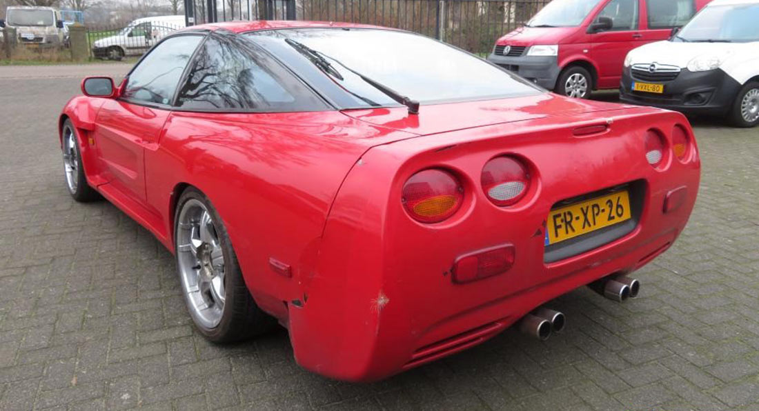 Someone Superglued A C5 Corvette Rear End To A Nissan 200SX