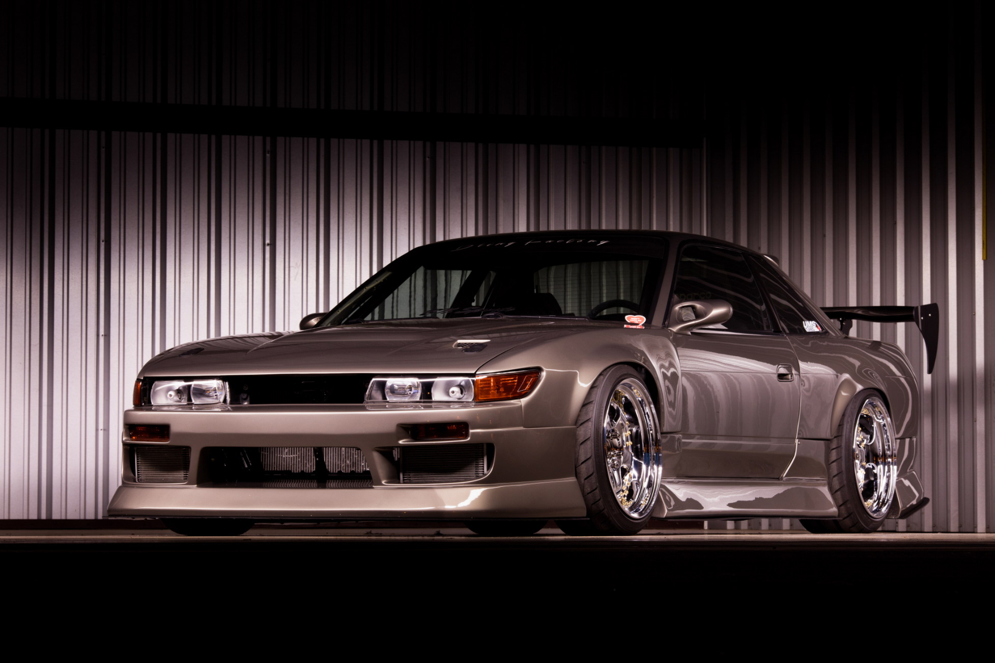 This LS7-Powered Nissan 240SX With An S13 JDM Silvia Front Clip Is How ...