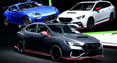 Subaru's WRX S4, BRZ And Levorg Get The STI Performance Concept