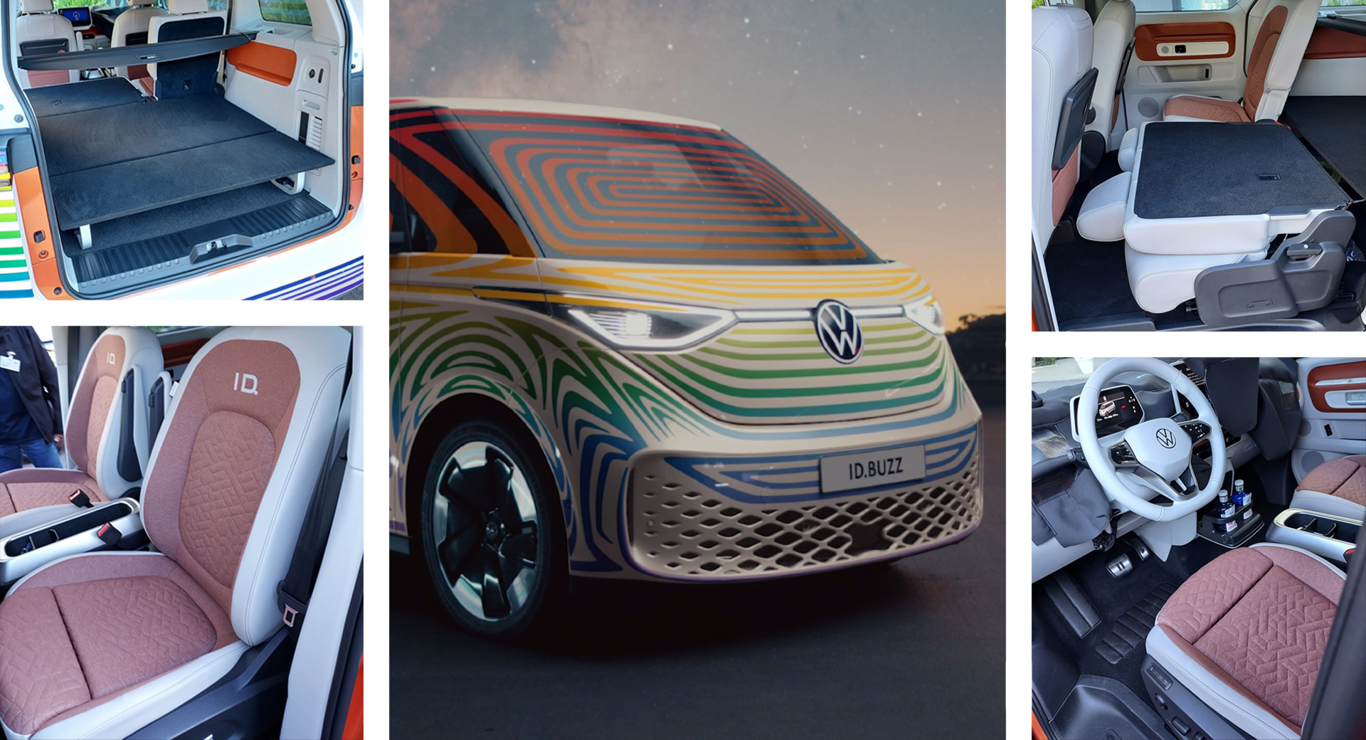 Leaked Vw Id Buzz Interior Photos Show A Colorful But Rather