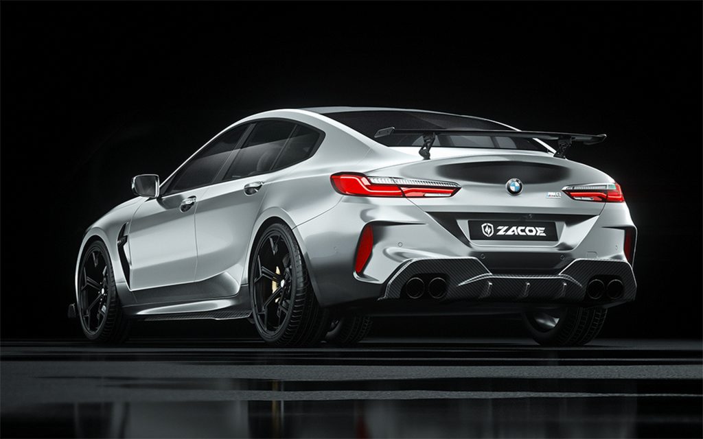 Spice Up Your BMW M8 Gran Coupé With Zacoe’s Carbon Fiber Aero Kit ...