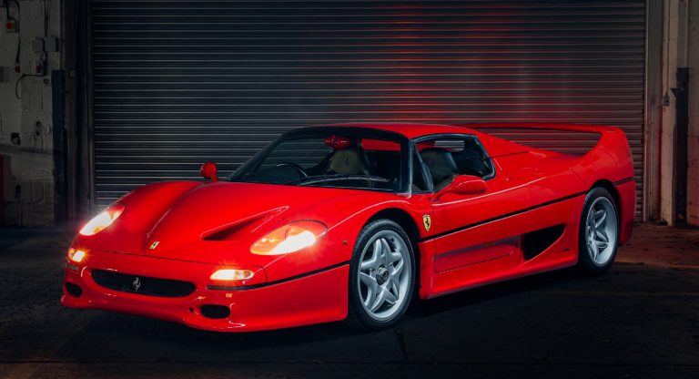 This Ferrari F50 Is One Of Just Eight Rhd Examples And Now It’s Going 