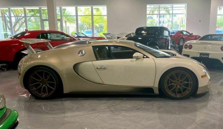 For $1.6 Million, Will You Go For A One Of A Kind Beige Bugatti Veyron ...