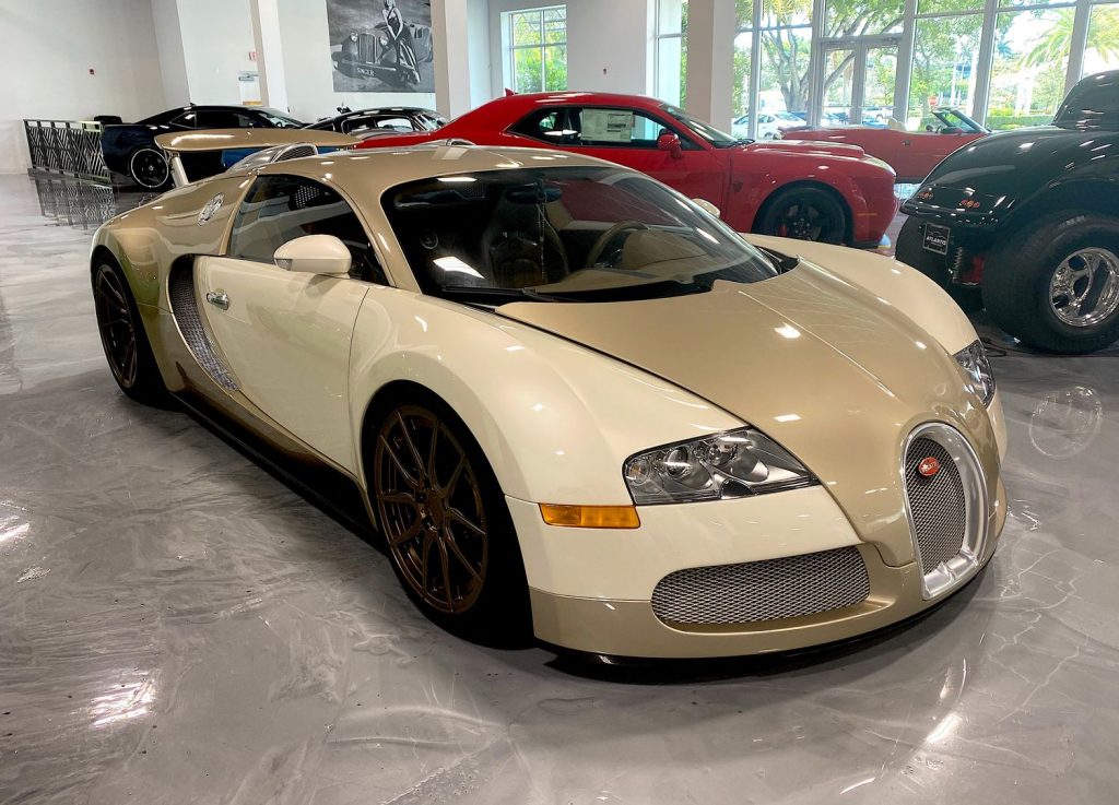 For $1.6 Million, Will You Go For A One Of A Kind Beige Bugatti Veyron ...