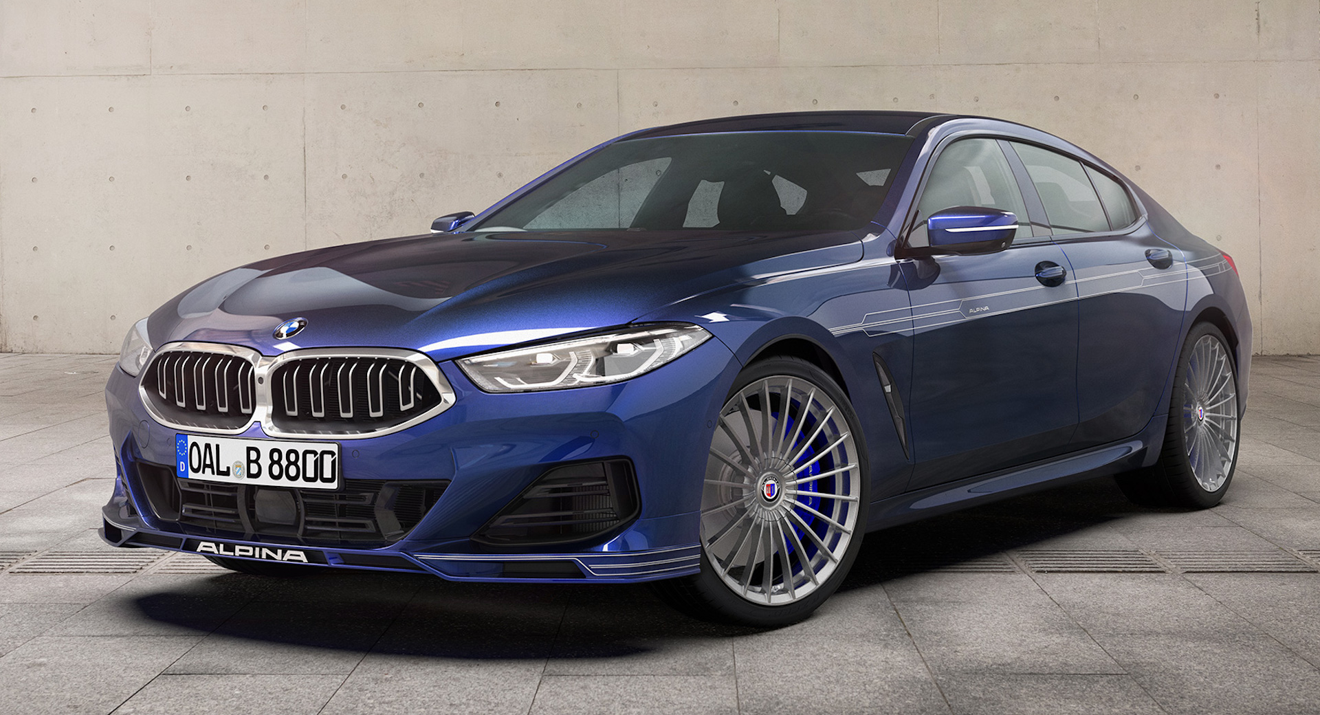 2023 Alpina B8 Gran Coupe Follows Bmw 8 Series Footsteps With Glowing