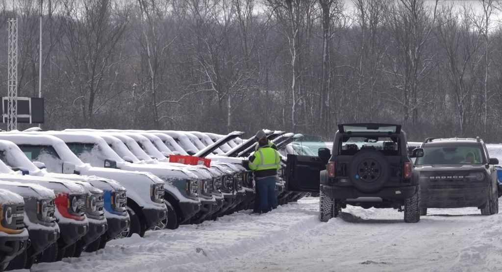  If You’re Still Waiting For Your New Ford Bronco It Might Be Thawing In This Video