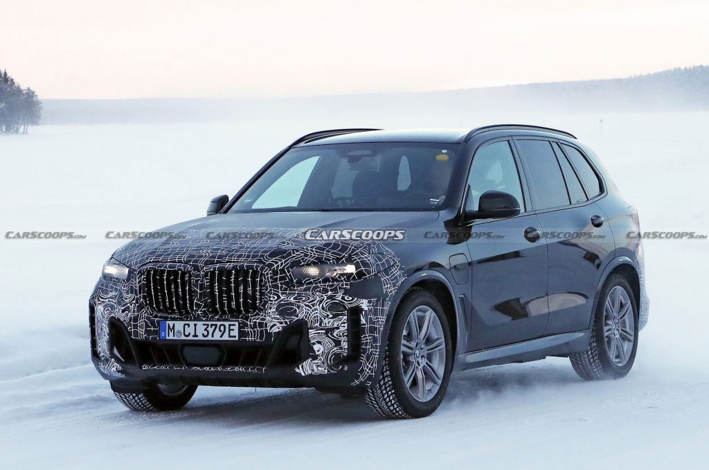 Facelifted Bmw X5 Spotted With An Aggressive New Bumper 