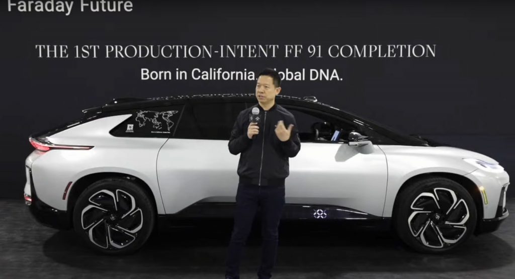  Faraday Future Unveils Production-Intent FF 91, Bills It As The “First True Luxury EV”