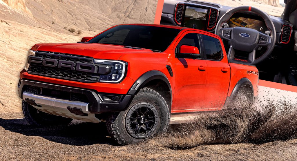 2023 Ford Ranger Raptor Debuts Down Under With 392 HP, Europe Only Gets 284  HP