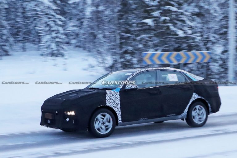 2023 Hyundai Accent Spied, Appears To Take Cues From The Larger Elantra ...