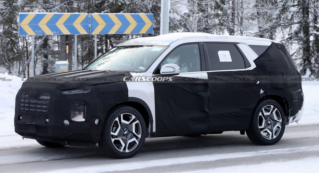  2023 Hyundai Palisade Spied, Will Sport New Looks And A Classier Interior