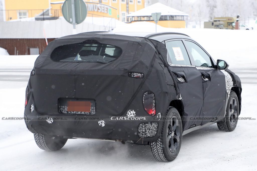 Next-Gen 2024 Hyundai Kona Spotted Testing For The First Time | Carscoops