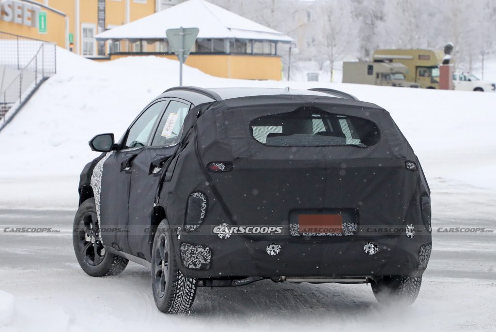 Next-Gen 2024 Hyundai Kona Spotted Testing For The First Time | Carscoops