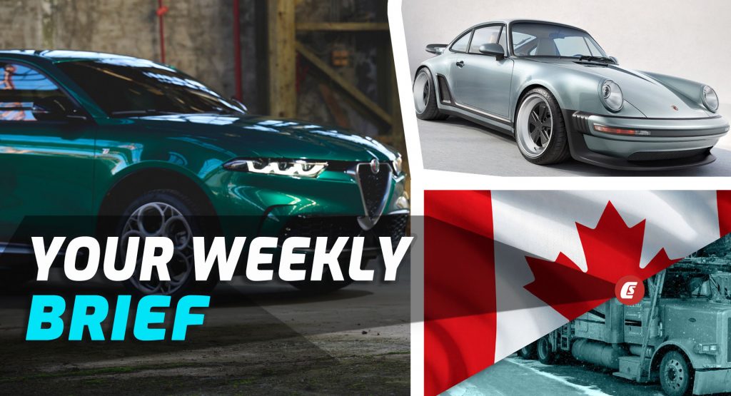  2023 Alfa Romeo Tonale, 450 HP Turbo Singer 911, And Canadian Protests Threaten Auto Supply: Your Weekly Brief