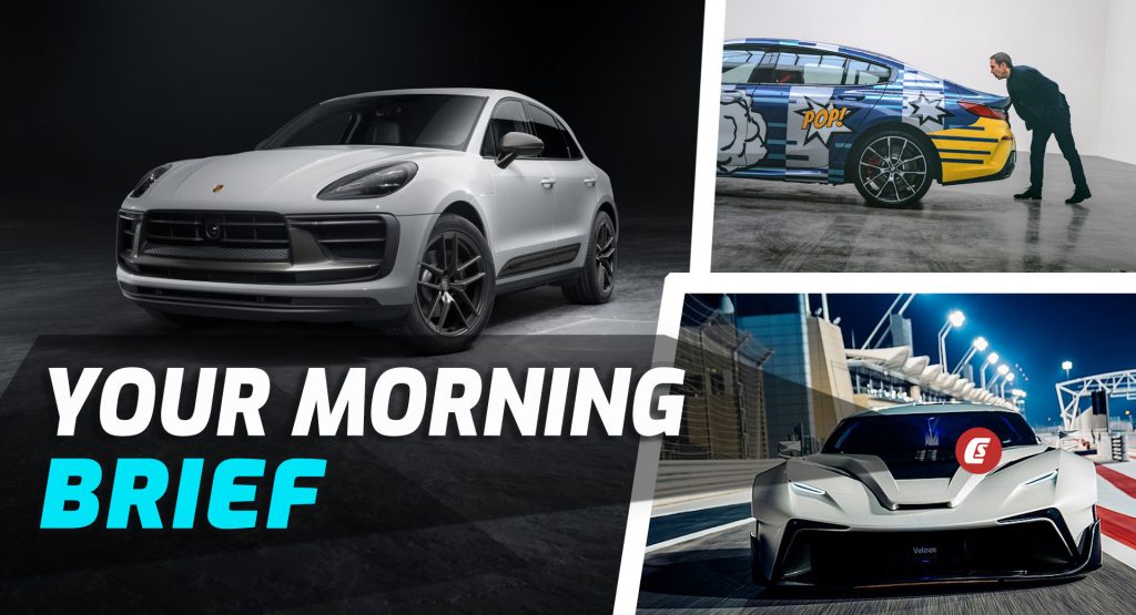  Porsche Macan T, BMW’s $350k Artsy 8-Series, And The Veloqx Fangio Coachbuilt Ferrari: Your Morning Brief