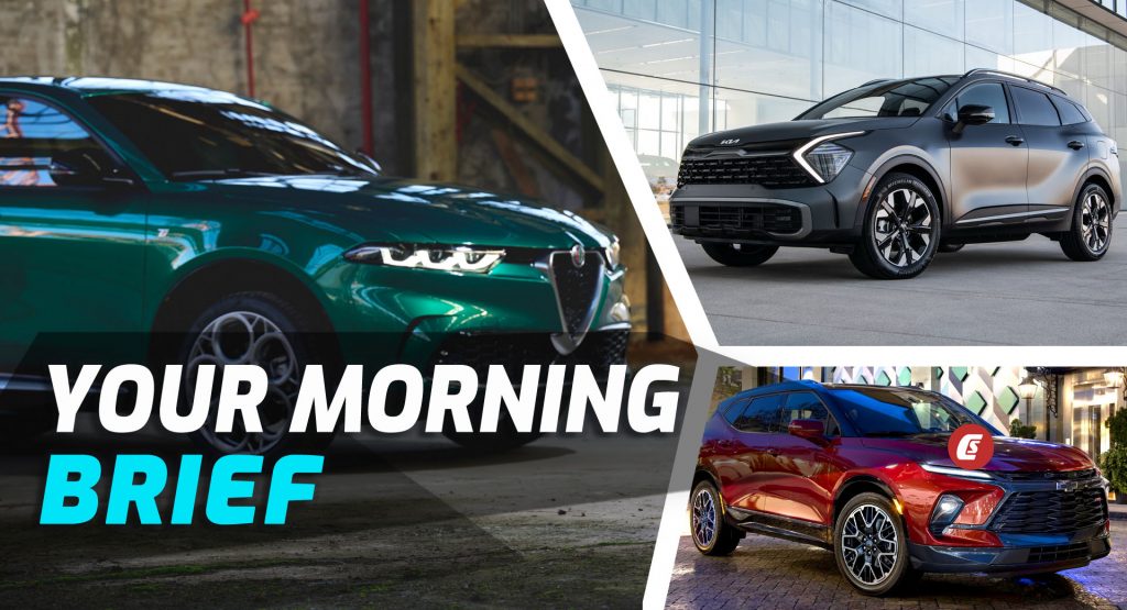  2023 Alfa Romeo Tonale, Kia Sportage PHEV, And Chevy Blazer Facelift: Your Morning Brief