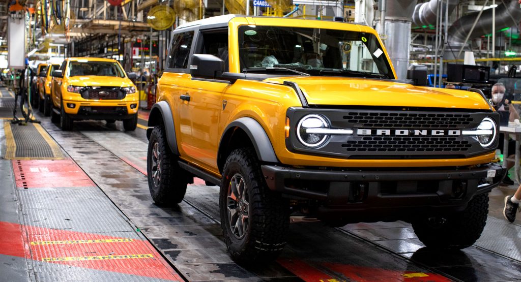  Ford Pausing Production Of F-150, Bronco And Other Popular Models In Light Of The Chip Shortage