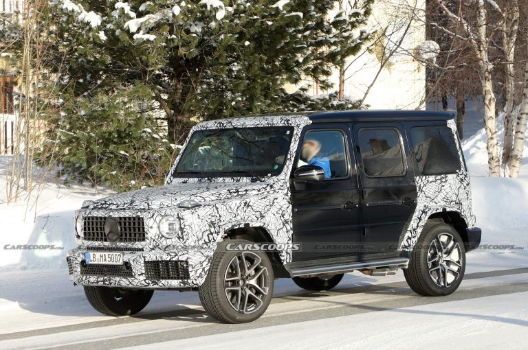 Facelifted Mercedes-AMG G63 Spotted Testing Again And With No Hybrid ...