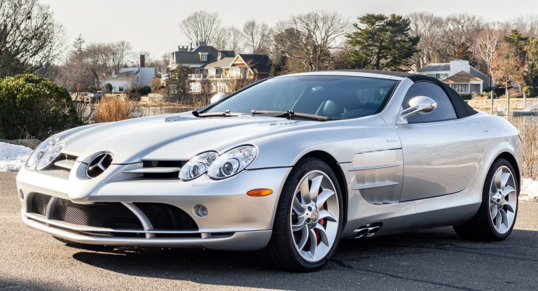 This Mercedes-benz Slr Mclaren Roadster Needs An Owner That Will Drive 