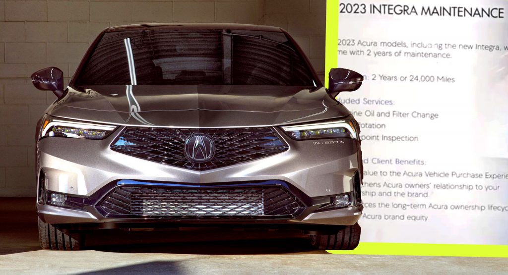  Acura To Offer 2 Years Of Free Maintenance On All 2023 Models, Claims Leaked Doc