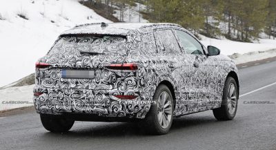 2024 Audi Q6 e-tron Front End Completely Uncovered In Latest Spy Shots ...