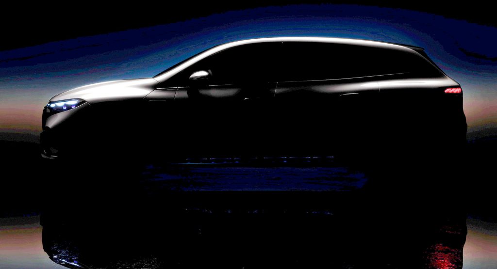  2023 Mercedes-Benz EQS SUV Teased One More Time Before April 19 Debut