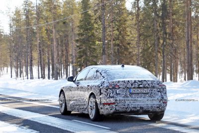 2024 Audi A6 E-Tron Spied Again Showing Split Headlights And Toned-Down ...