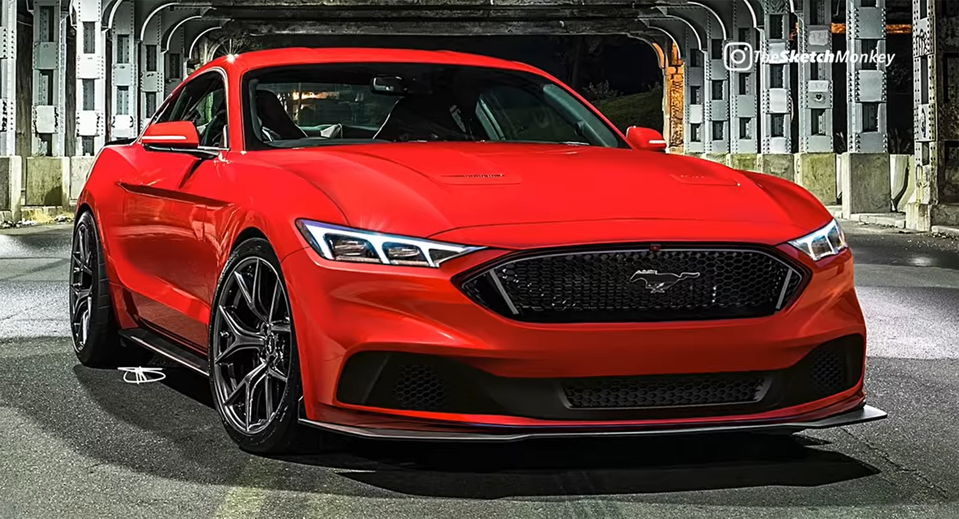 Think The 2025 Ford Mustang S650 Will Look Anything Like This Render?  Carscoops
