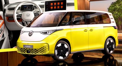 New VW ID. Buzz Unveiled As A Delicious Microbus EV In Both Passenger ...