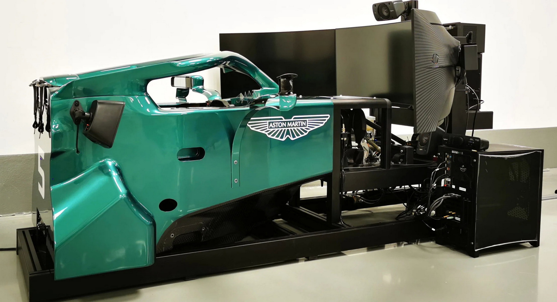 Inside the racing simulators drivers use for realistic training