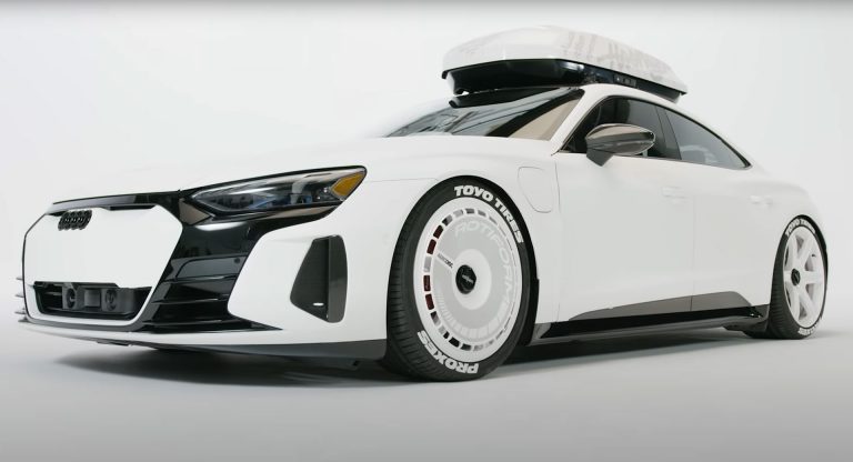 This Sweet Looking White Audi RS e-tron GT Is Ken Block’s Latest Ride ...