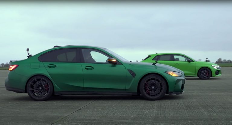 Can The New Audi RS3 Match The BMW M3 On A Straight Line? | Carscoops