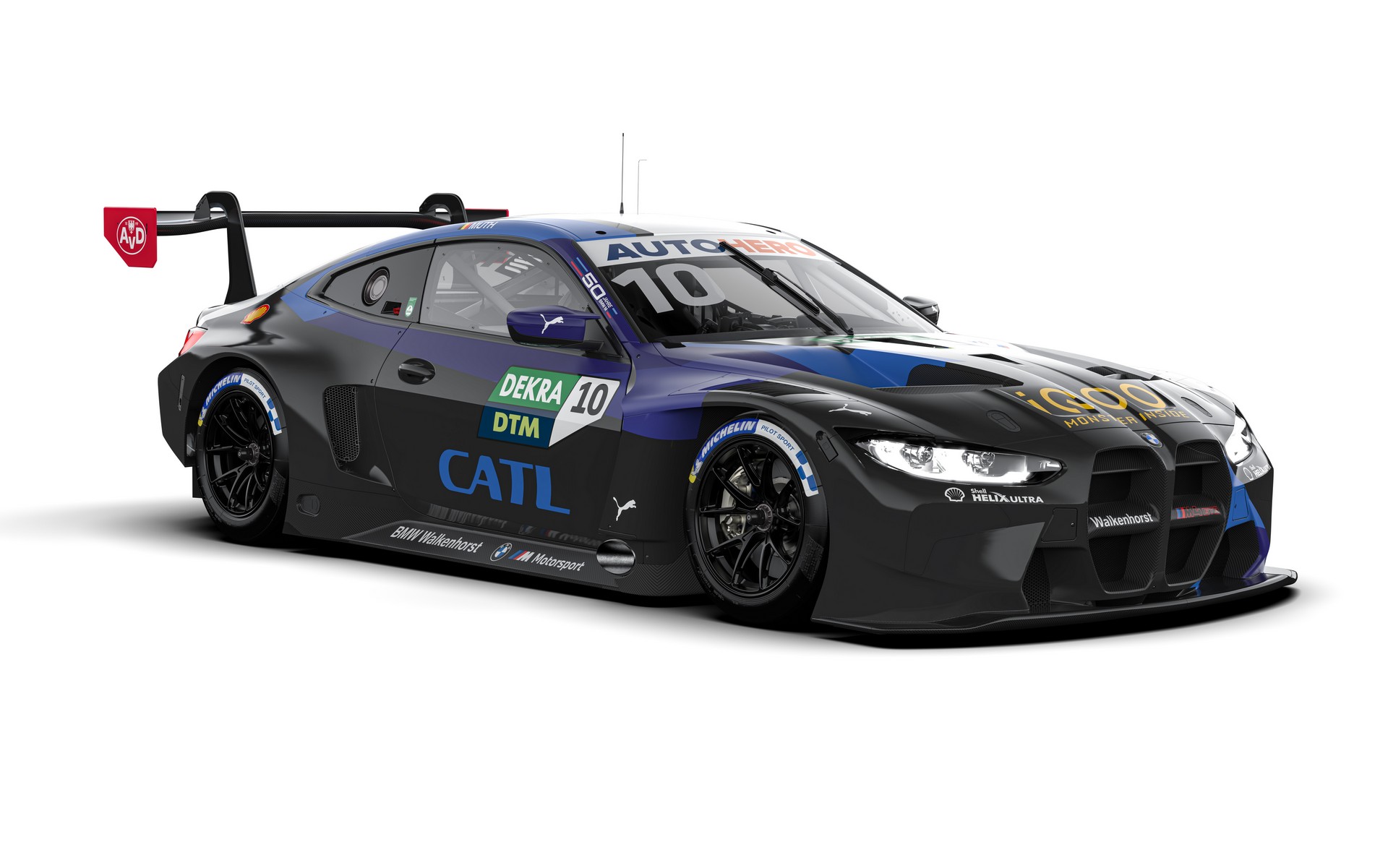 BMW M4 GT3 Racers Show Off Their New DTM Championship Colors | Carscoops