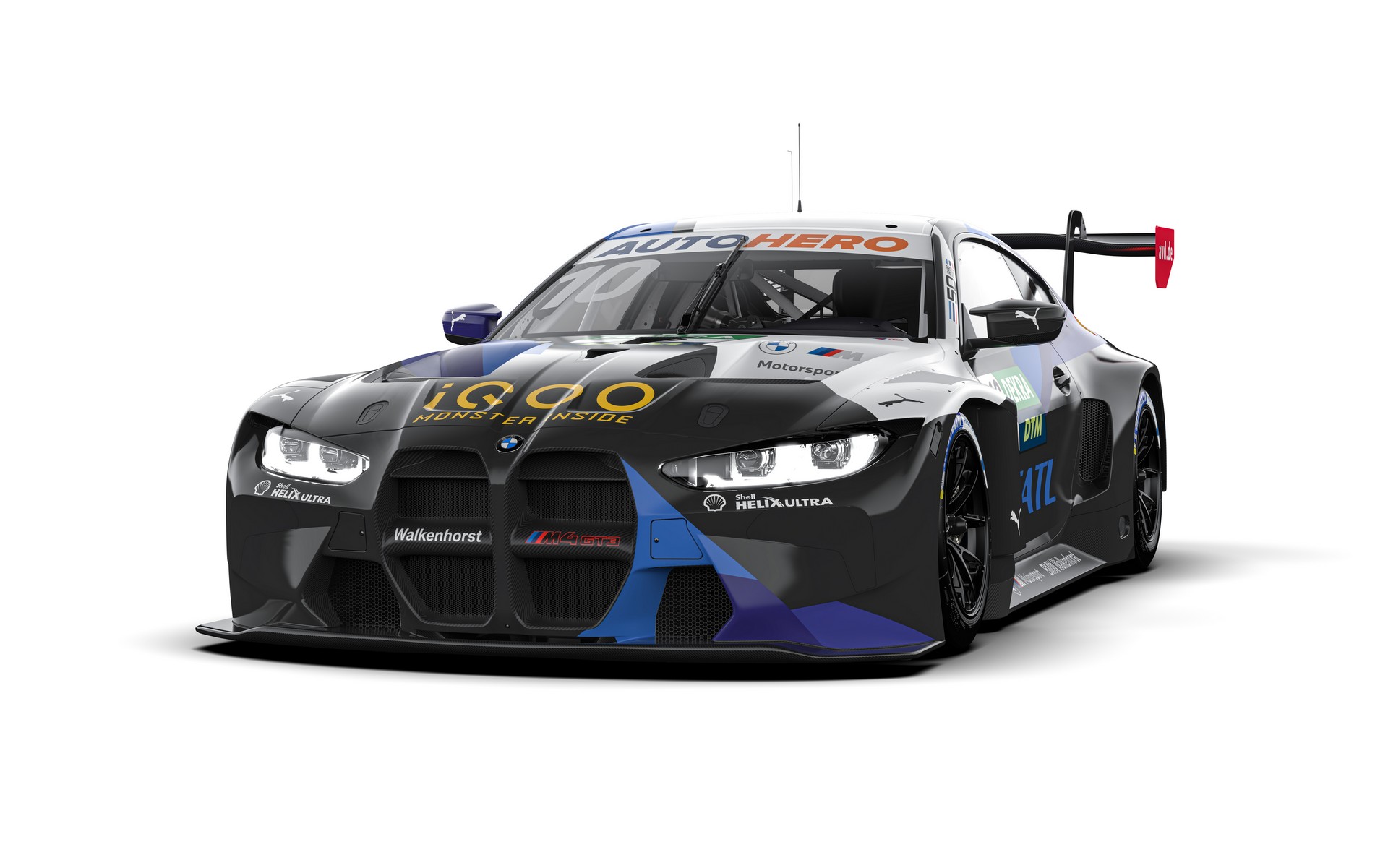 BMW M4 GT3 Racers Show Off Their New DTM Championship Colors | Carscoops