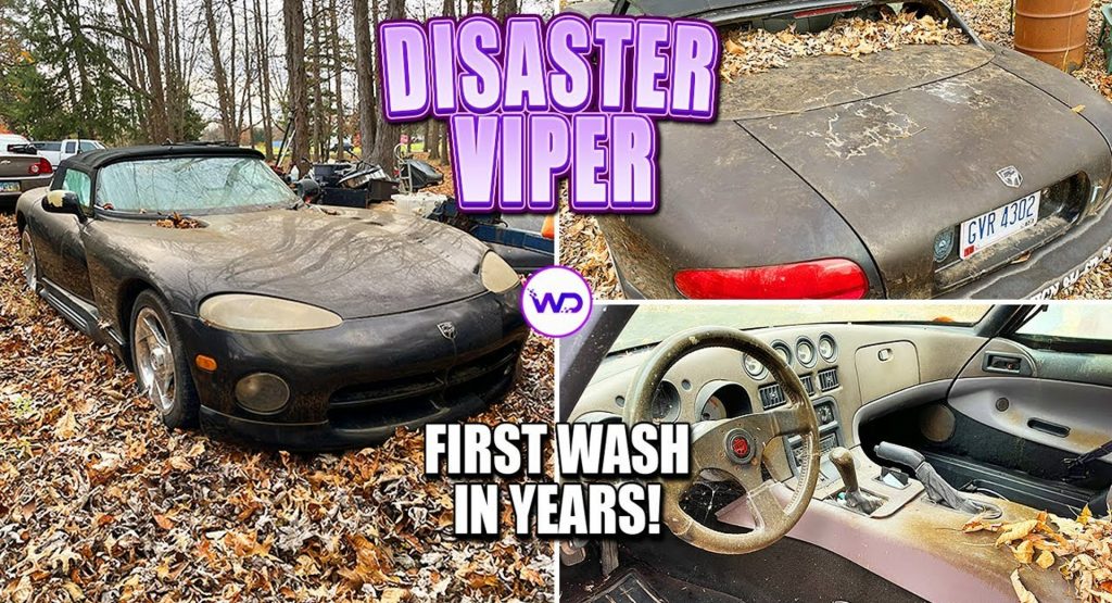  Watch An Abandoned Dodge Viper RT/10 Being Resurrected From Oblivion