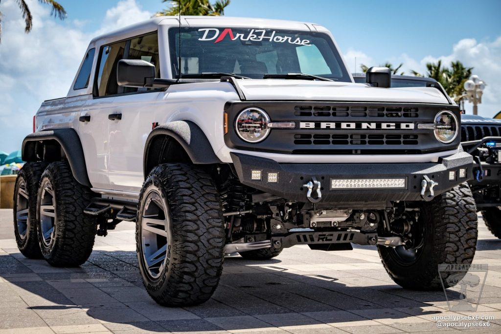 Get A Closer Look At Apocalypse’s Six-Wheeled Ford Bronco ‘Dark Horse ...