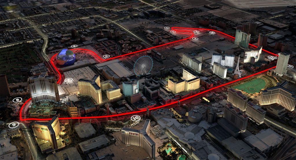  Formula 1 To Race Through The Streets Of Las Vegas In 2023