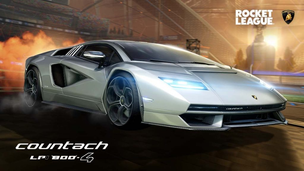  The Lamborghini Countach LPI 800-4 Will Tear It Up In Rocket League