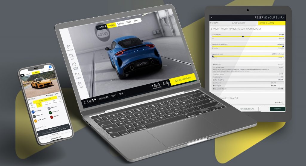  Lotus Launches E-Commerce Platform For Configuring And Buying Cars Online