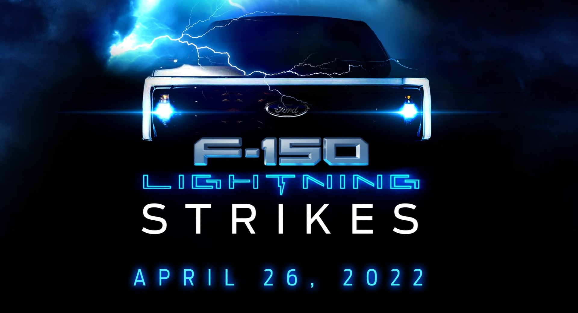 ford logo with lightning