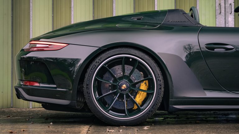 This Porsche 911 Speedster Has Gone Green Inside, Out, And All Around ...