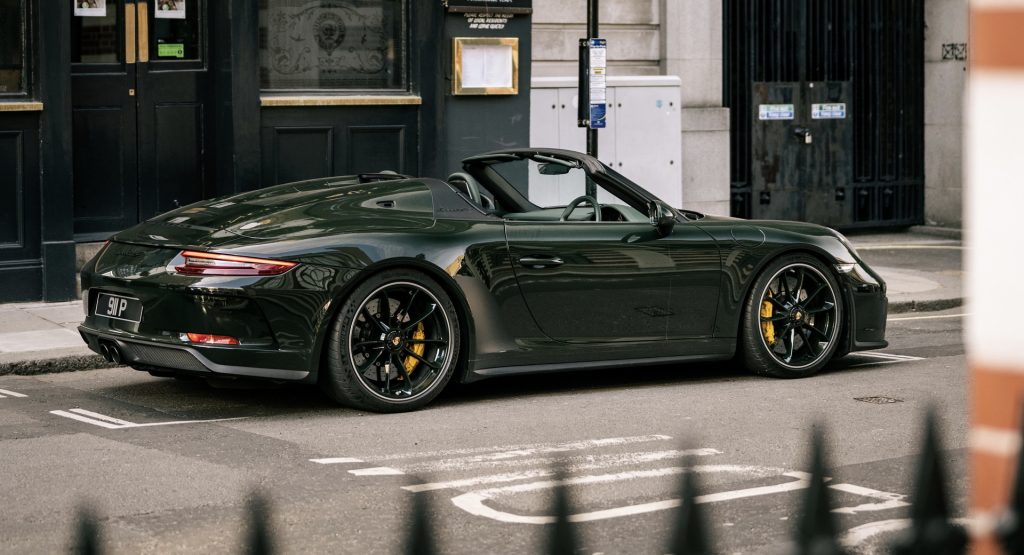 This Porsche 911 Speedster Has Gone Green Inside, Out, And All Around ...