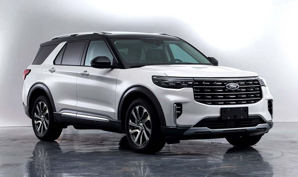 This Is The Facelifted 2023 Ford Explorer SUV For China Carscoops