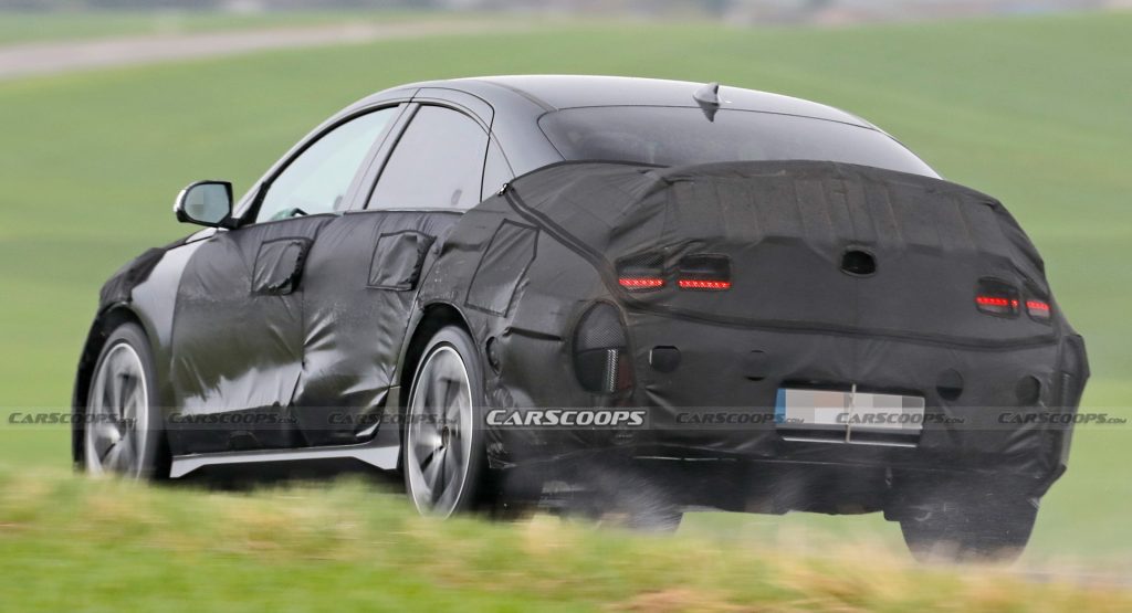  2023 Hyundai Ioniq 6 Caught Seemingly Sporting New Rear Bumper