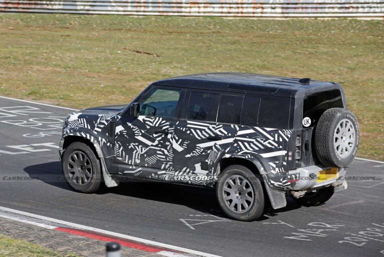 Wild Land Rover Defender SVX / SVR V8 Spied Flexing Its Muscles On The ...