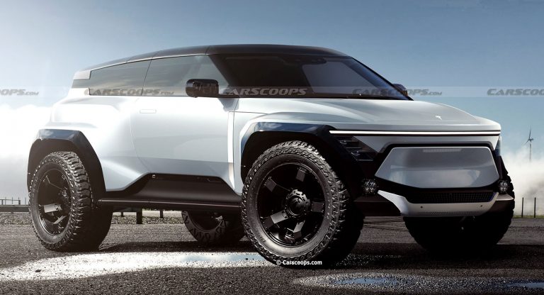 2030 Tesla CyberTrail: We Envision An Electrified Jeep Wrangler Fighter ...