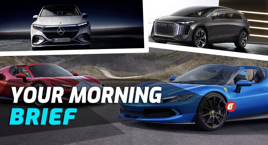  2023 Ferrari 296 GTS, 2023 Mercedes-Benz EQS SUV, And Audi Urbansphere Concept: Your Morning Brief