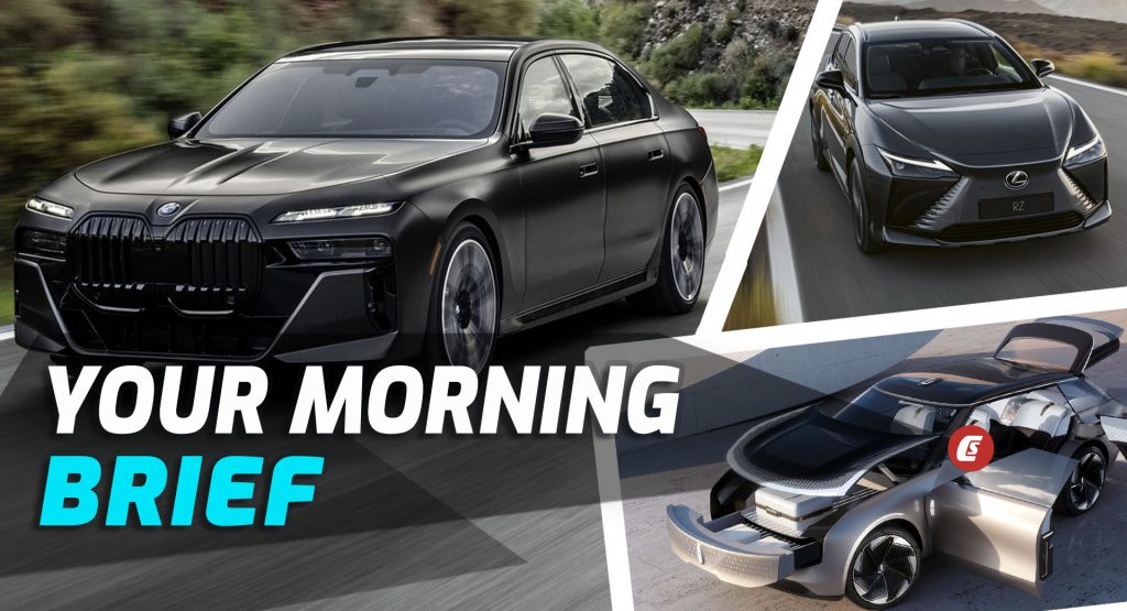  2023 BMW 7-Series & i7, 2023 Lexus RZ 450e, And Lincoln Star SUV Concept: Your Morning Brief