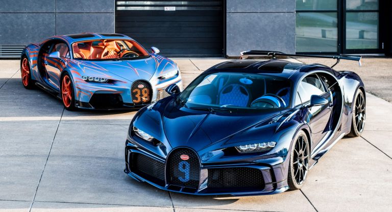 A Set Of Bugatti Chiron Super Sport Front Body Panels Listed For An ...